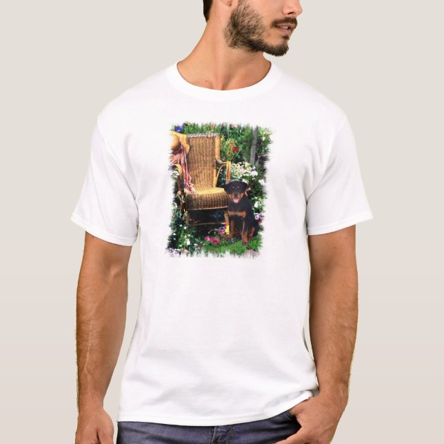 Rottweiler Kunstgeschenke T-Shirt (Vorderseite)