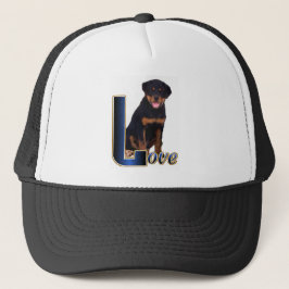Rottweiler Kunstgeschenke Truckerkappe