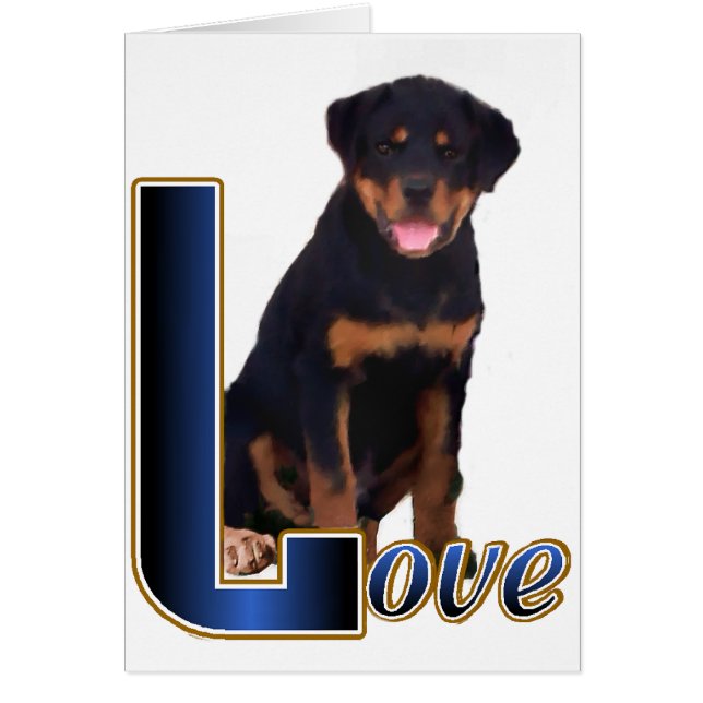 Rottweiler Liebespaare (Vorne)