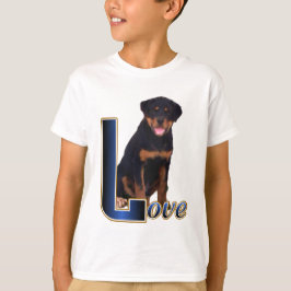 Rottweiler Liebespaare T-Shirt