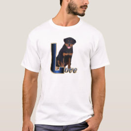 Rottweiler Liebespaare T-Shirt