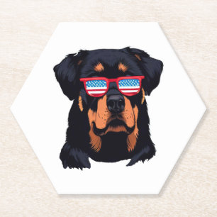 Rottweiler Liebespaare Untersetzer