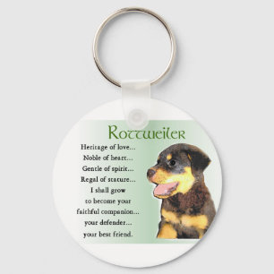 Rottweiler Liebhaber-Geschenke Schlüsselanhänger