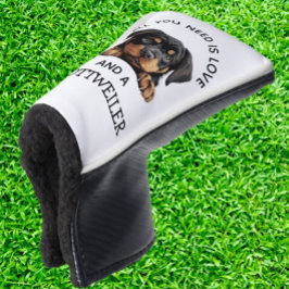 Rottweiler-Liebhaber Golf Headcover