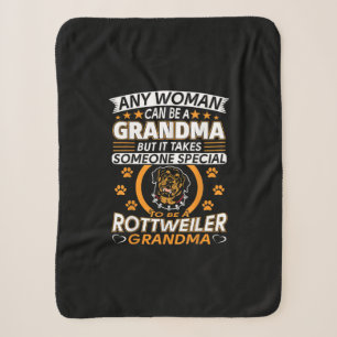 Rottweiler Liebhaber Oma beste Geschenkidee Rottwe Sherpadecke
