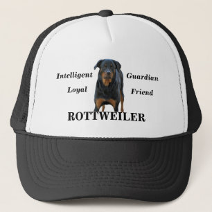Rottweiler loyaler Freund-Hut Truckerkappe