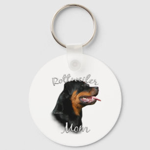 Rottweiler Mama 2 Schlüsselanhänger