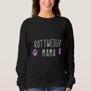 Rottweiler Mama Funny Dog Lover Geschenk Weihnacht Sweatshirt