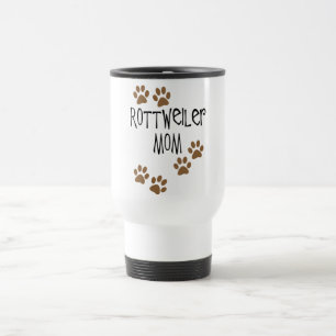 Rottweiler Mama Reisebecher