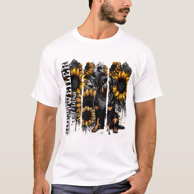 Rottweiler Mama T-Shirt (Vorderseite)