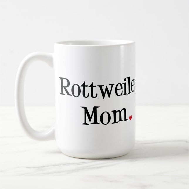Rottweiler Mama Tasse (Links)