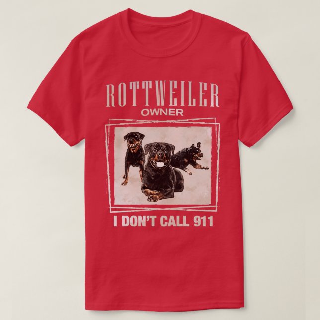 Rottweiler Metzgerhund (11) T-Shirt (Design vorne)