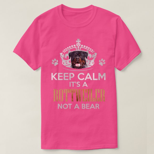 Rottweiler Metzgerhund (17) T-Shirt (Design vorne)