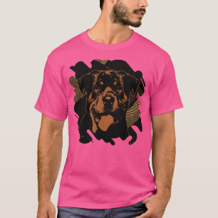 Rottweiler Metzgerhund Digital Art 2 T-Shirt