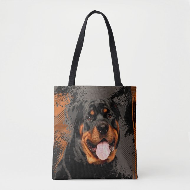 Rottweiler - Metzgerhund Digital Kunst (Vorderseite)