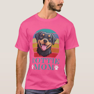 ROTTWEILER-MUTTER Hundebesitzerin Rottweiler-Hündi T-Shirt