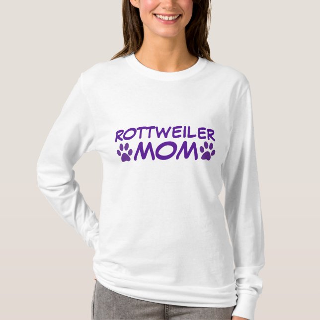 ROTTWEILER-MUTTER T-SHIRTS (Vorderseite)