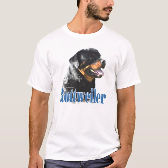 Rottweiler Name T-Shirt (Vorderseite)