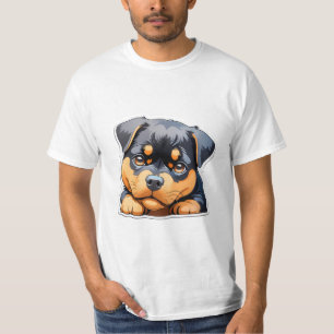 Rottweiler Niedliche Herrenhemden T-Shirt