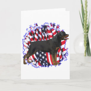 Rottweiler Patriot Karte
