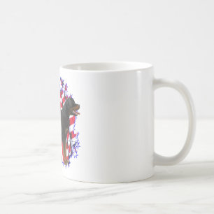 Rottweiler Patriot Tasse