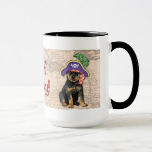 Rottweiler Pirate Tasse