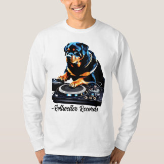 Rottweiler Platten Langschläfer Shirt