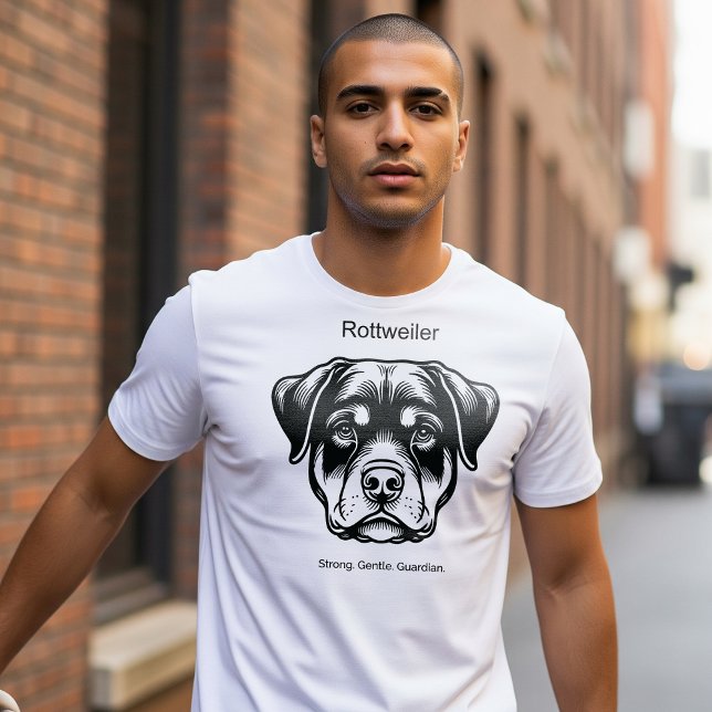 Rottweiler Portrait T-Shirt (Von Creator hochgeladen)