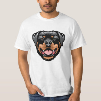 Rottweiler-Portrait Zeichnend T-Shirt