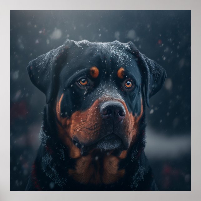 Rottweiler Poster (Vorne)
