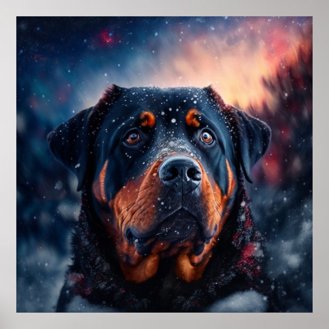 Rottweiler Poster (Vorne)