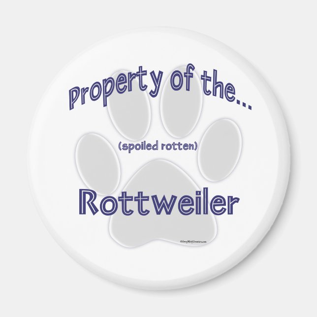 Rottweiler Property - Magnet (Vorne)