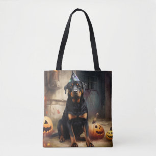 Rottweiler Pumpkins Halloween Beängstigend