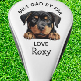 Rottweiler Puppy Customize Golf Headcover