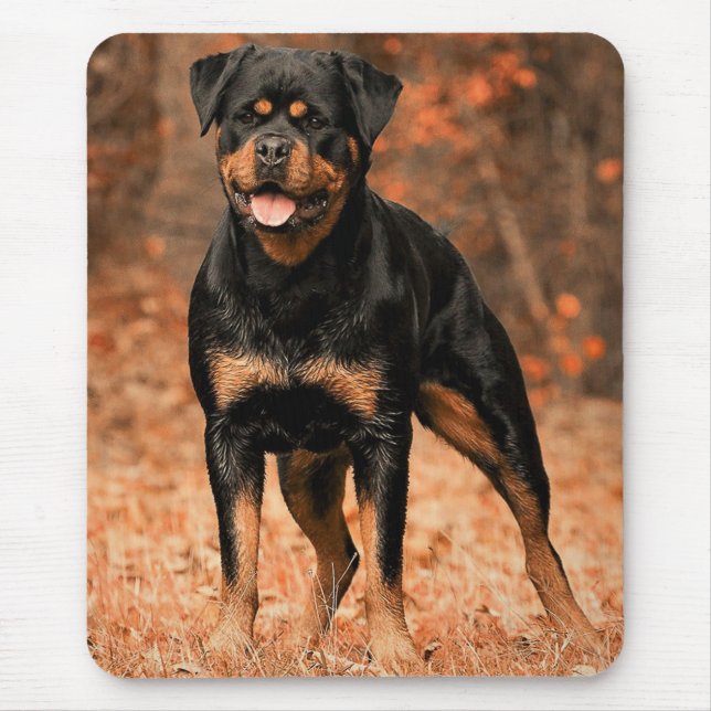 Rottweiler Puppy Dog Mousepad (Vorne)