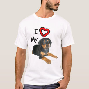 Rottweiler Puppy I Liebe My Rott T-Shirt