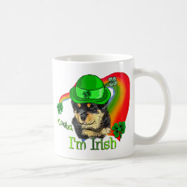 Rottweiler Puppy St Pattys Kaffeetasse