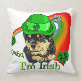 Rottweiler Puppy St Pattys Kissen