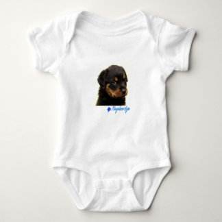 Rottweiler Puppy-T-Shirt Rottweiler Babyoutfit Baby Strampler