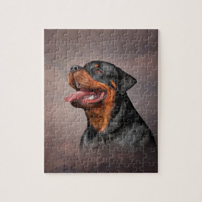 Rottweiler Puzzle (Vertikal)