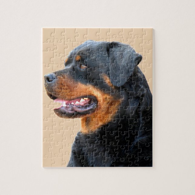 Rottweiler Puzzle (Vertikal)