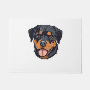 Rottweiler Romp Von Welpen zu Paw-some Partners Fußmatte
