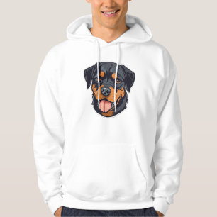 Rottweiler Romp Von Welpen zu Paw-some Partners Hoodie