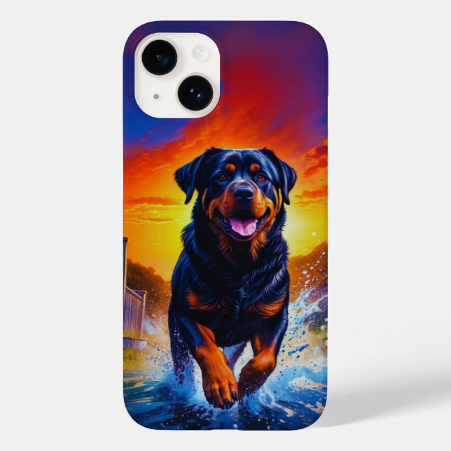 Rottweiler Rottie Dog Case-Mate iPhone Hülle (Rückseite)