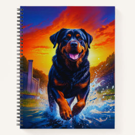Rottweiler Rottie Dog Notizbuch