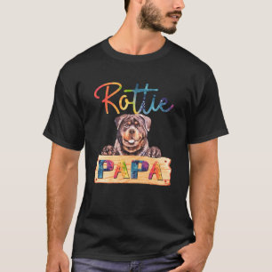 Rottweiler Rottie Papa Dog Vater T-Shirt