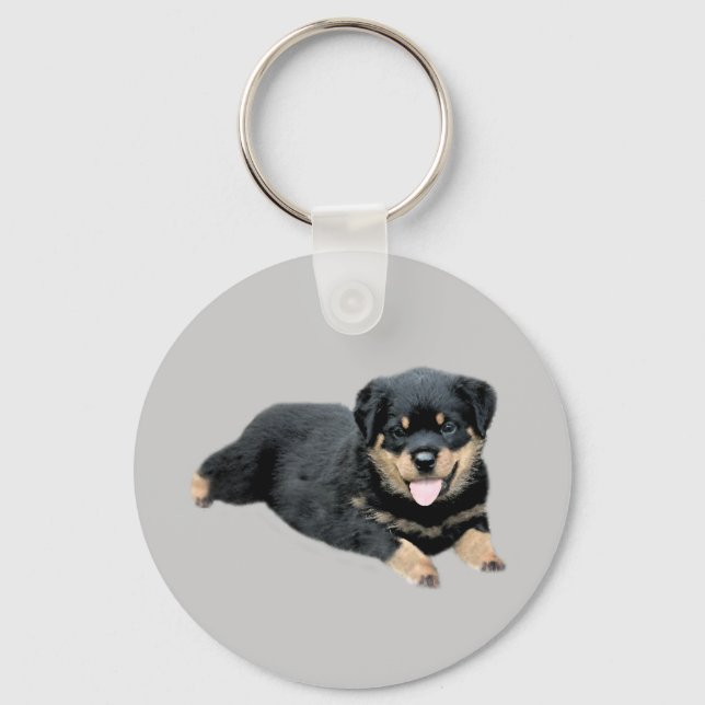 Rottweiler Schlüsselanhänger (Vorderseite)