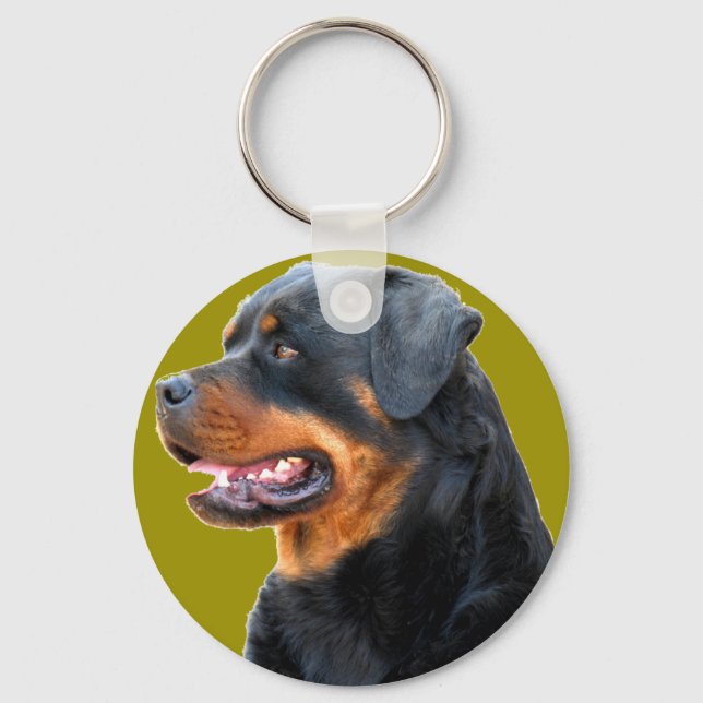 Rottweiler Schlüsselanhänger (Vorderseite)
