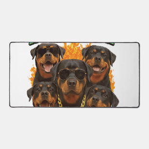 Rottweiler schreibtischunterlage