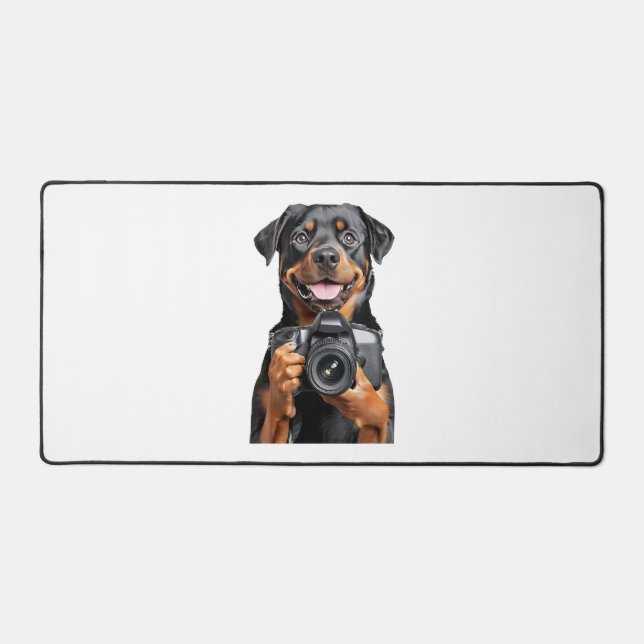 Rottweiler   schreibtischunterlage (Vorderseite)
